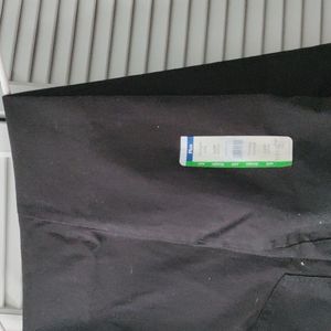 Black 24wp straight jeans